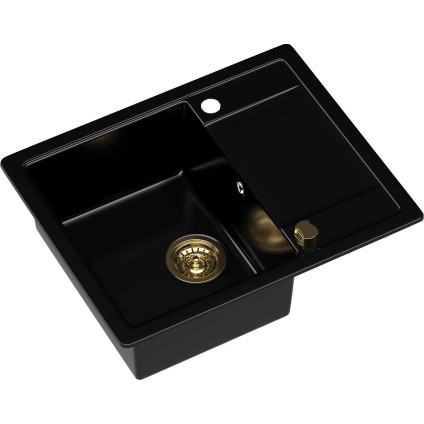 Кухонная мойка Kernau KGS Z 4557 1B1D Deep Black