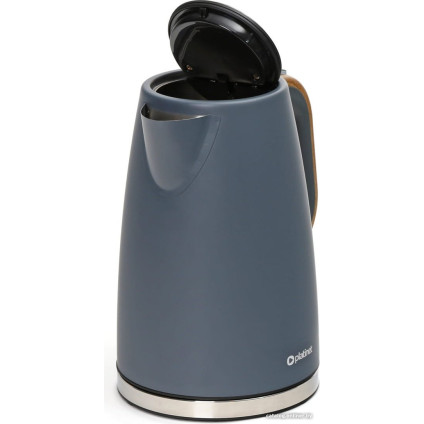 Электрический чайник Platinet Velvet Wooden (синий)