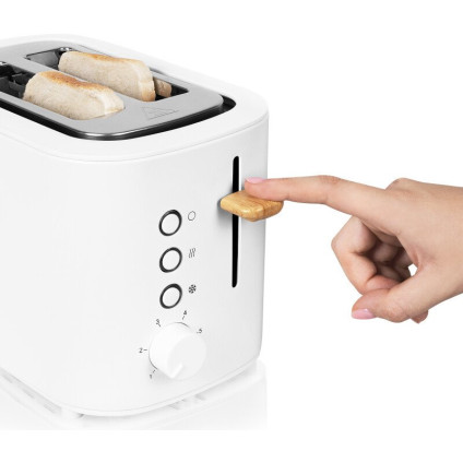 Тостер Zeegma Tostee White Wood