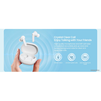 Наушники Haylou MoriPods ANC (белый)