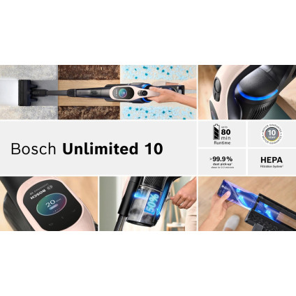Пылесос Bosch Unlimited 10 BBS1041RBA