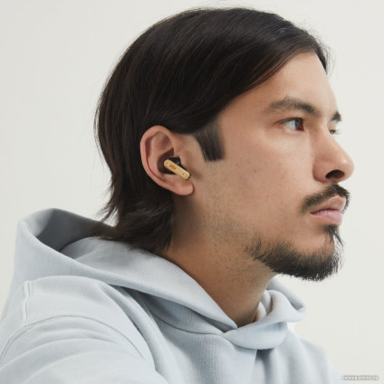 Наушники Marley Little Bird TWS (бежевый/зеленый)