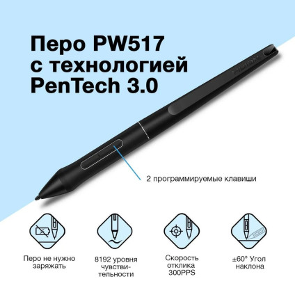 Графический планшет Huion Inspiroy Dial 2 Q630M