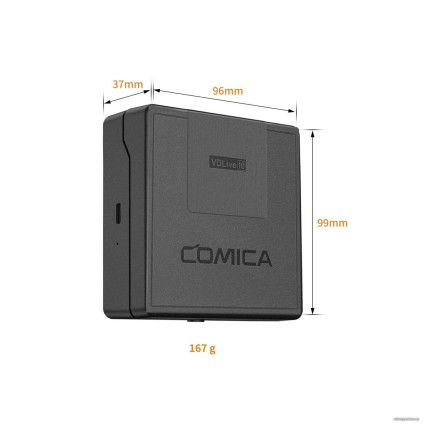 Радиосистема Comica VDLive10 USB (черный)