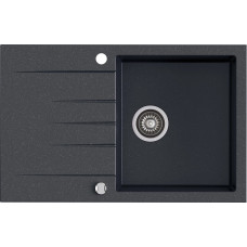 Кухонная мойка Kernau KGS V 45A 1B1D Black Metallic