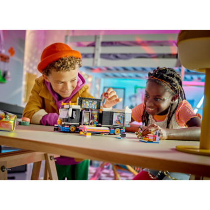 Конструктор LEGO Friends 42619 Автобус для туров поп-звезд