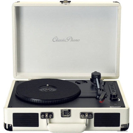 Виниловый проигрыватель Lenco TT-115 (белый)