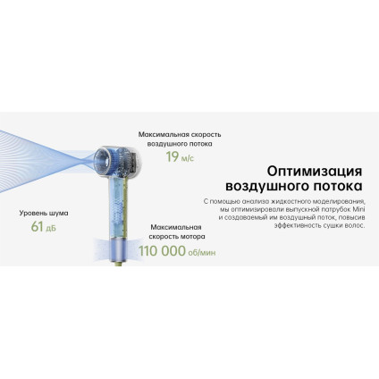 Фен Laifen Mini (зеленый)