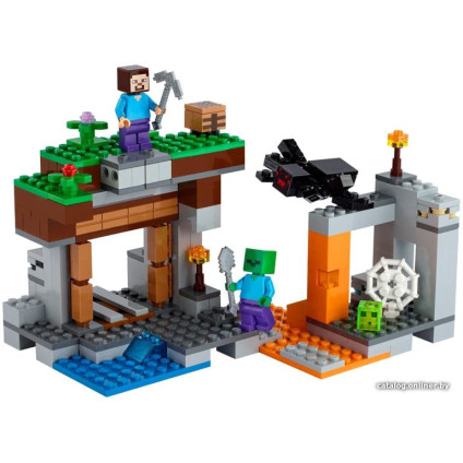 Конструктор LEGO Minecraft 21166 Заброшенная шахта
