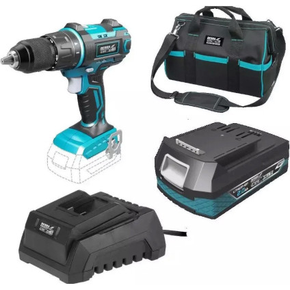 Ударная дрель-шуруповерт Dedra SAS+ALL DED7019 (с 1-им АКБ 2 Ач, сумка)