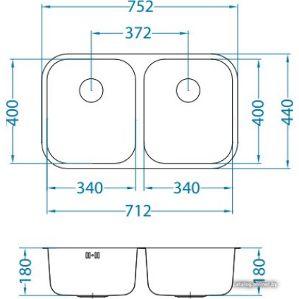 Кухонная мойка Alveus Duo 30 [1036849]