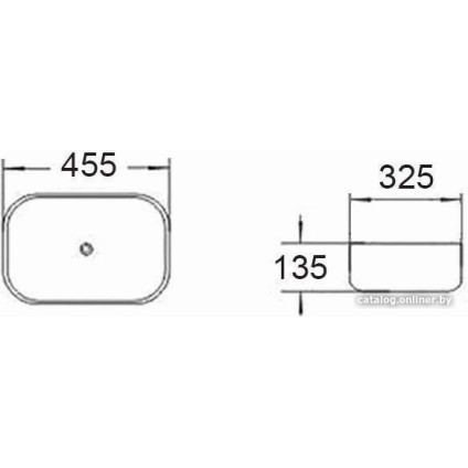 Умывальник Mexen Rita MEX-21084592