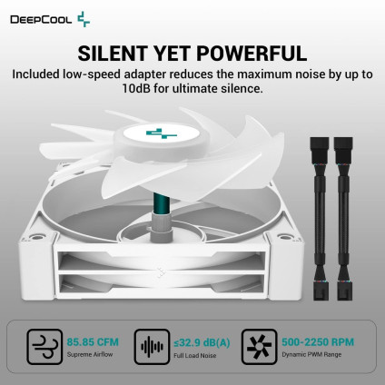 Система жидкостного охлаждения для процессора DeepCool LS520 SE WH R-LS520-WHAMMM-G-1