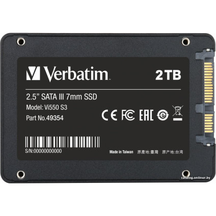 SSD Verbatim Vi550 S3 2TB 49354