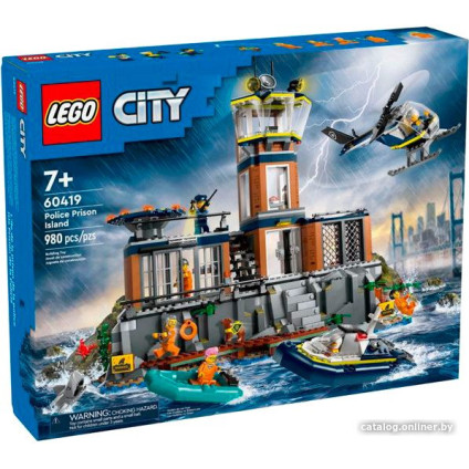 Конструктор LEGO City 60419 Полицейская тюрьма на острове