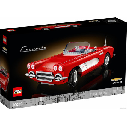 Конструктор LEGO Icons 10321 Chevrolet Corvette 1961