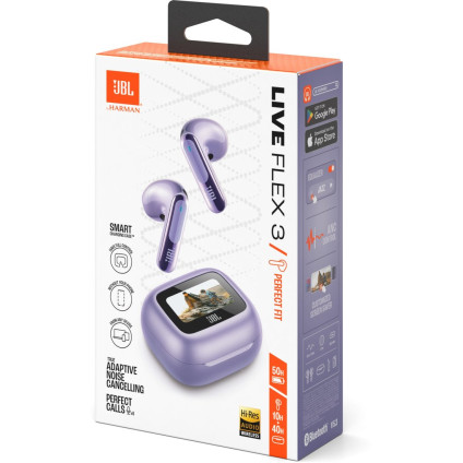 Наушники JBL Live Flex 3 (сиреневый)