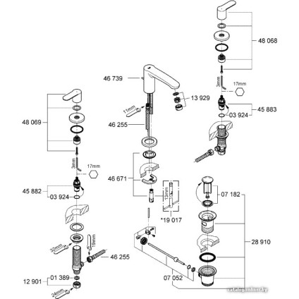 Смеситель Grohe Eurostyle Cosmopolitan 20208002