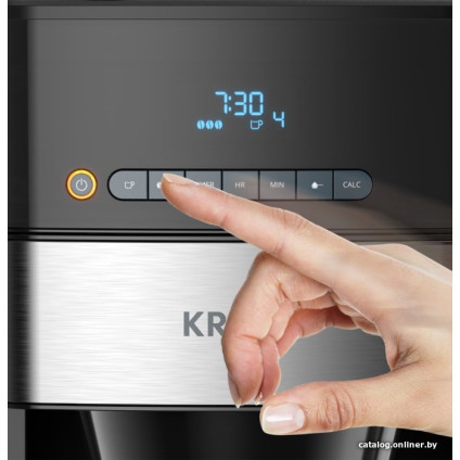 Капельная кофеварка Krups Grind Aroma KM832810