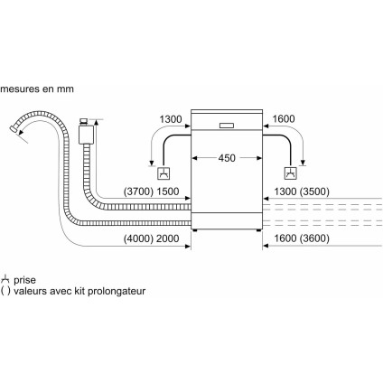 Встраиваемая посудомоечная машина Siemens iQ500 SR65EX09ME