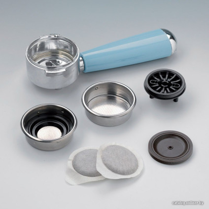 Рожковая кофеварка Ariete Vintage 1389 (голубой)