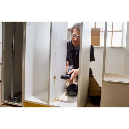 Дрель-шуруповерт Bosch GSR 12V-35 FC Professional 06019H3008 (с 2-мя АКБ, набор сменных патронов, кейс)