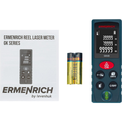Лазерный дальномер Ermenrich Reel Plus GK40 83079