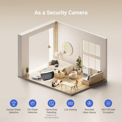 Робот-пылесос Ezviz RS20 Pro (белый)