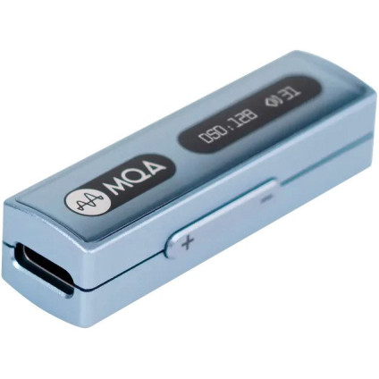 Портативный усилитель HiBy FC3 (с дисплеем, голубой)