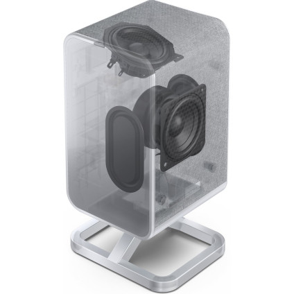 Колонки объемного звука Sharp HT-SPR52021 (серебристый)