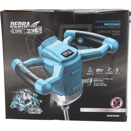 Строительный миксер Dedra DED7054 (без АКБ)