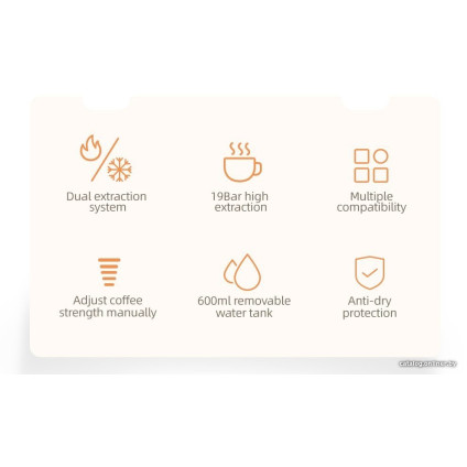 Капсульная кофеварка Hibrew H2B (черный)