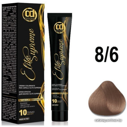 Крем-краска Constant Delight Elite Supreme 8/6 светлый блонд шоколадный 100 мл