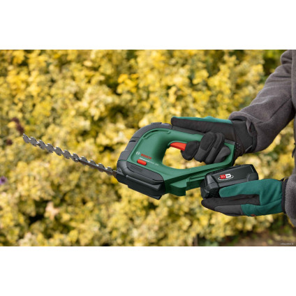 Кусторез + ножницы Bosch Advanced Shear 18V-10 0600857000 (с 1-м АКБ)