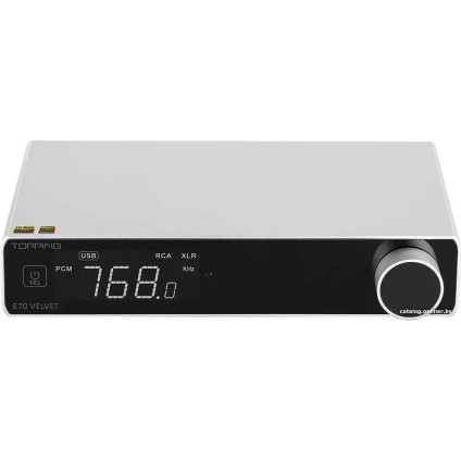 Цифро-аналоговый преобразователь Topping E70 Velvet (серебристый)