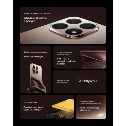 Телефон Xiaomi 15T 12GB/256GB международная версия (серый)