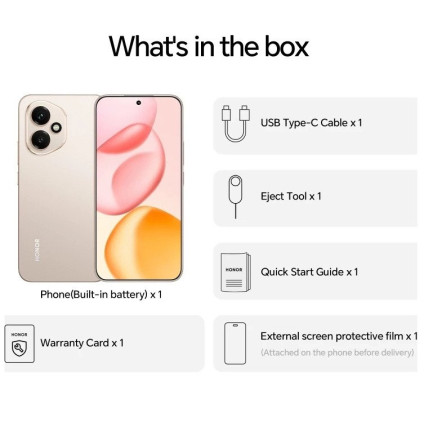 Телефон HONOR 400 8GB/256GB международная версия (золотистый)