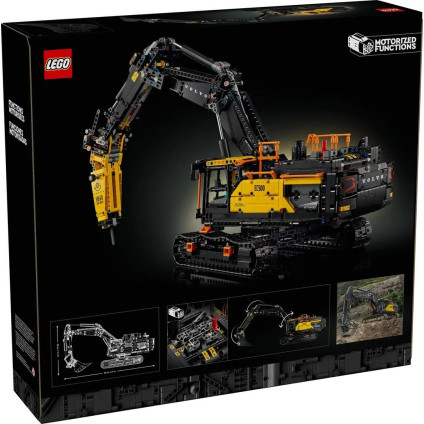 Конструктор LEGO Technic 42215 Гибридный экскаватор Volvo EC500