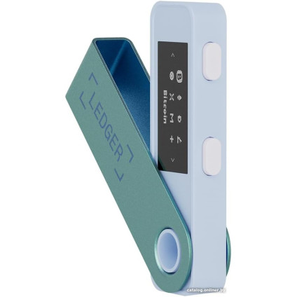 Аппаратный криптокошелек Ledger Nano S Plus (пастельный зеленый)