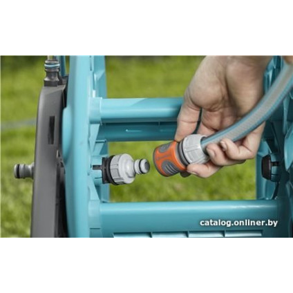 Тележка со шлангом Gardena Тележка AquaRoll M со шлангом Classic (1/2", 20 м) 18512-20