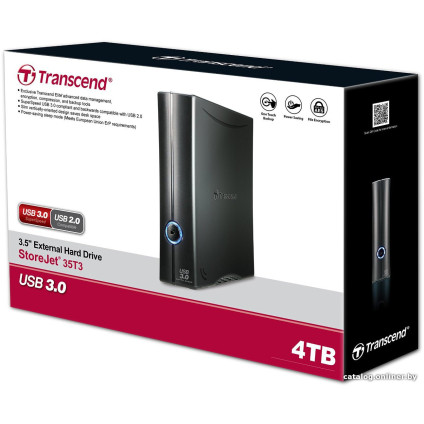 Внешний накопитель Transcend StoreJet 35T3 4TB [TS4TSJ35T3]