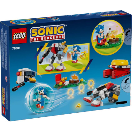 Конструктор LEGO Super Sonic Столкновение Соника у костра 77001