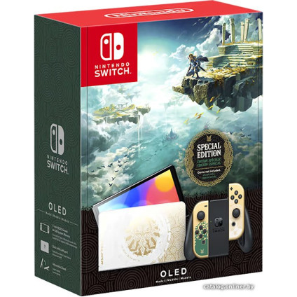 Игровая приставка Nintendo Switch OLED (The Legend of Zelda: Tears of the Kingdom Edition)