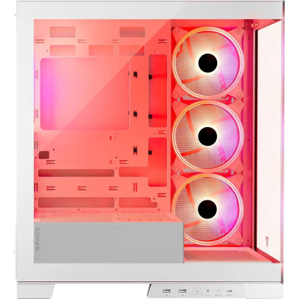 Корпус MODECOM Volcano Space Apex ARGB Midi (белый)