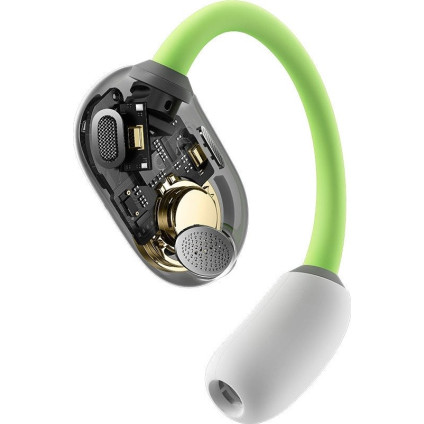 Наушники Baseus Eli Sport 1 (белый/салатовый)