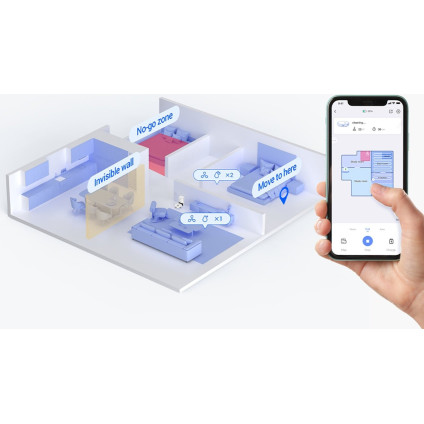 Робот-пылесос Ezviz RE5S Plus (белый)