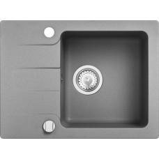 Кухонная мойка Kernau KGS C 4558 1B1D Grey Metallic