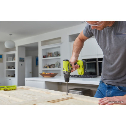 Ударная дрель-шуруповерт Ryobi R18PD2-220S 5133004459 (с 2-мя АКБ, сумка)