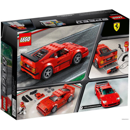 Конструктор LEGO Speed Champions 75890 Ferrari F40 Competizione
