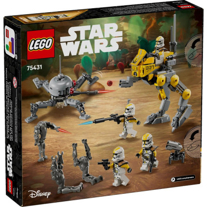 Конструктор LEGO Star Wars 75431 Боевой набор клонов 327-го звёздного корпуса